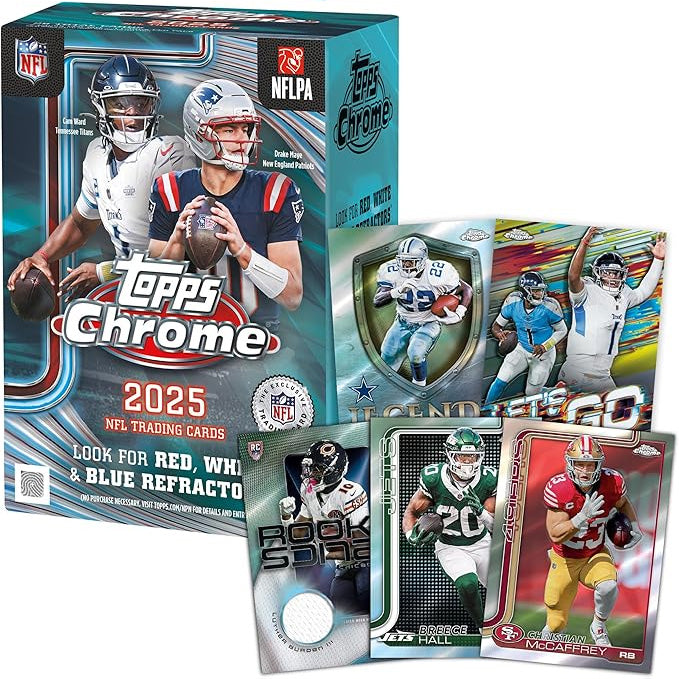 Topps NFL Chrome 2025 Value Box