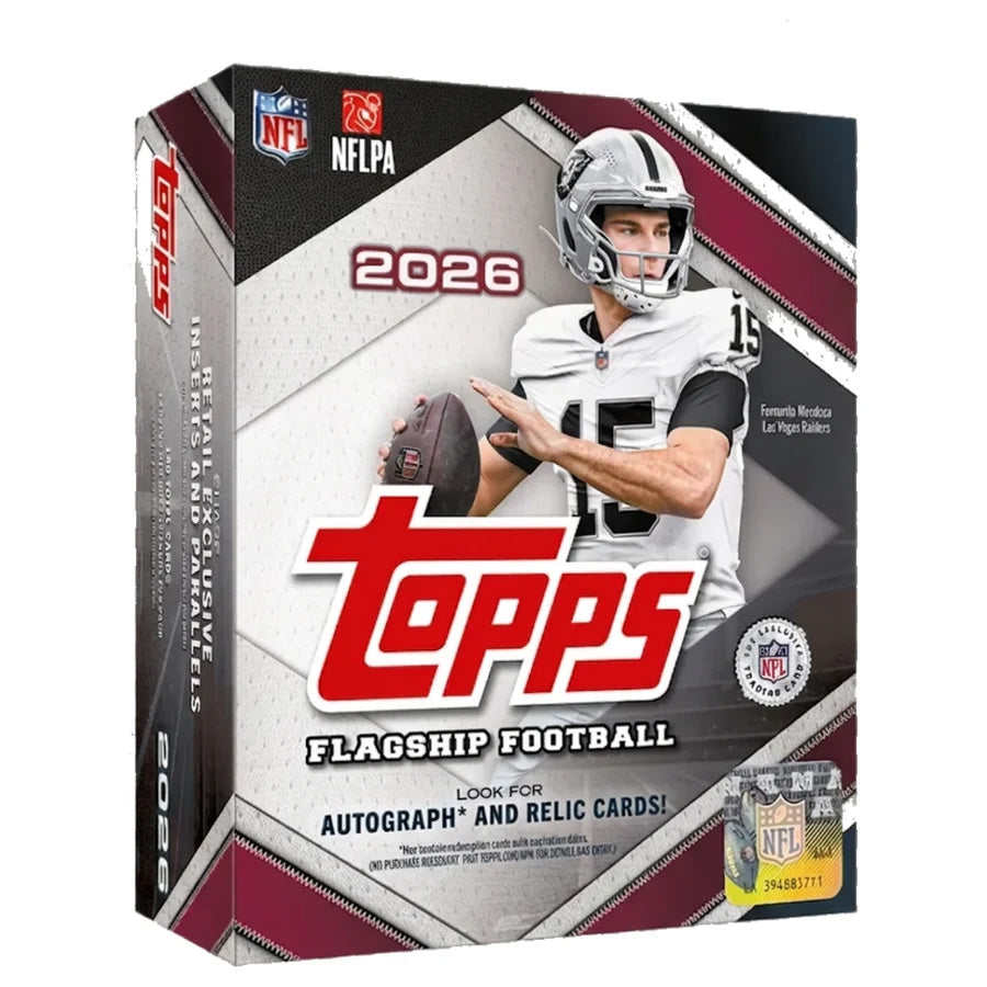 Topps NFL Flagship Football 2026 Mega Box