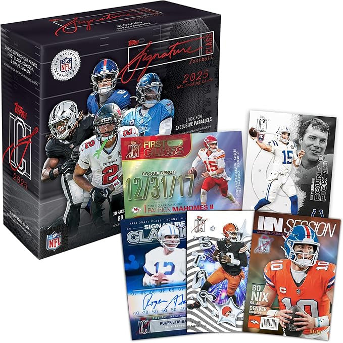 Topps NFL Signature Class 2025 Mega Box