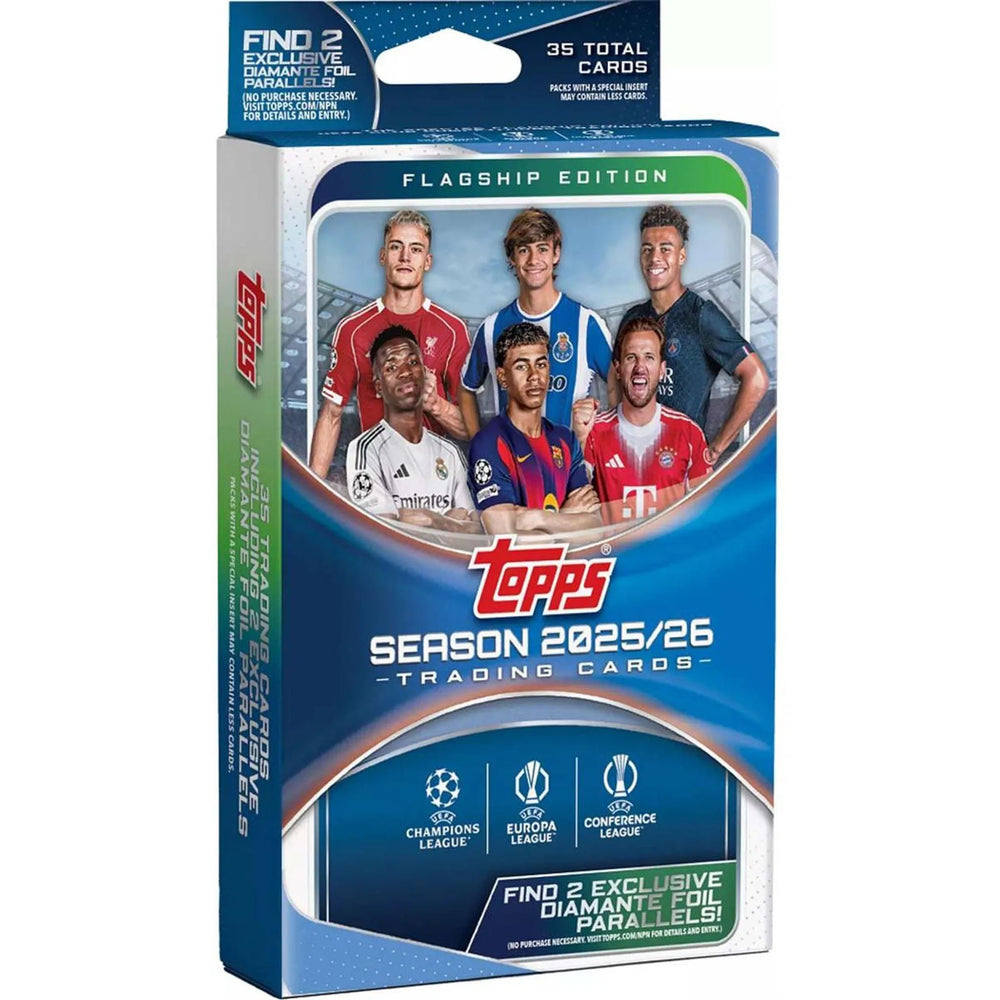 Topps Flagship Uefa Club 2025/26 Competitions Hanger Box