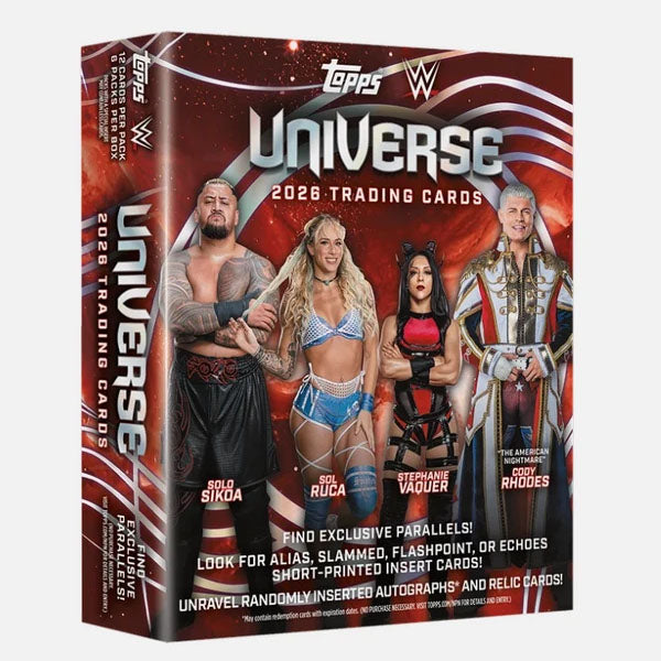 Topps Universe 2026 WWE Mega Box