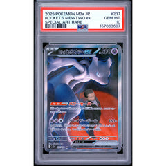 Pokémon TCG: Rocket's Mewtwo Ex #237 PSA 10 - Japanese