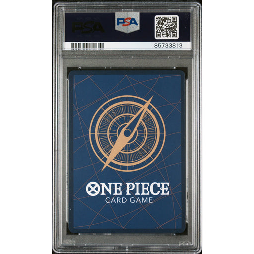 One Piece TCG: Franky #010 PSA 10-85733813 (back)