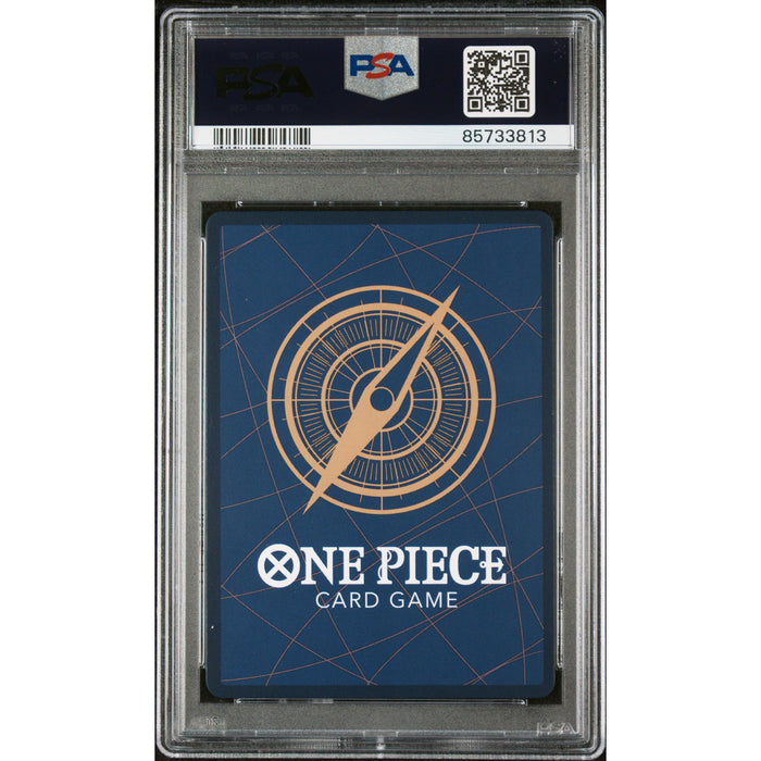 One Piece TCG: Franky #010 PSA 10-85733813 (back)