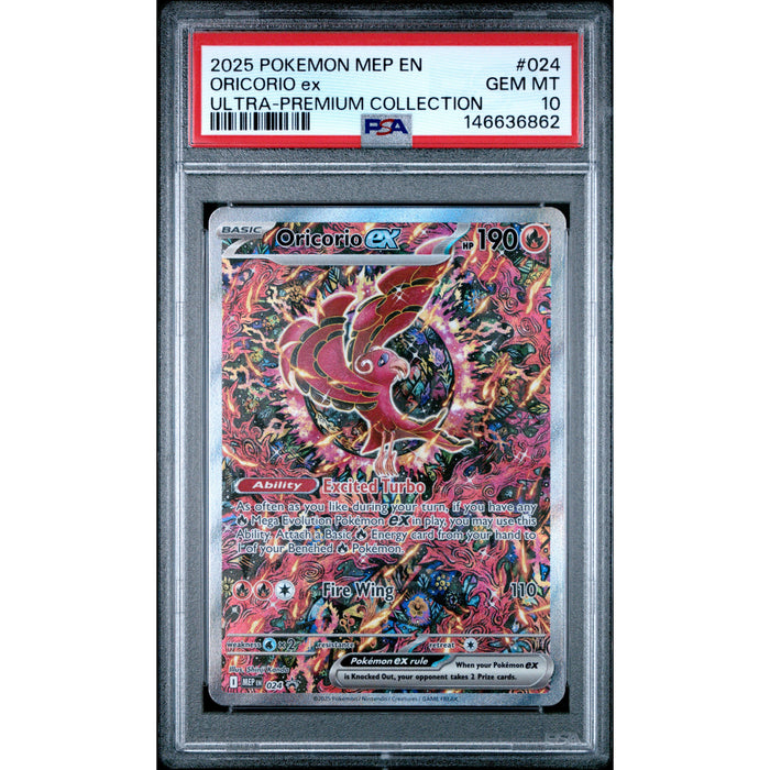Pokémon TCG: Oricorio Ex #024 PSA 10-146636862