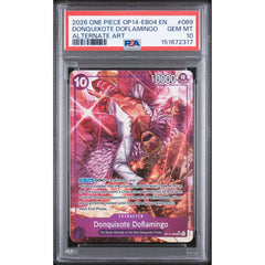 One Piece TCG: Donquixote Doflamingo #069 PSA 10