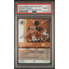 Lorcana: Mickey Mouse #18 PSA 10