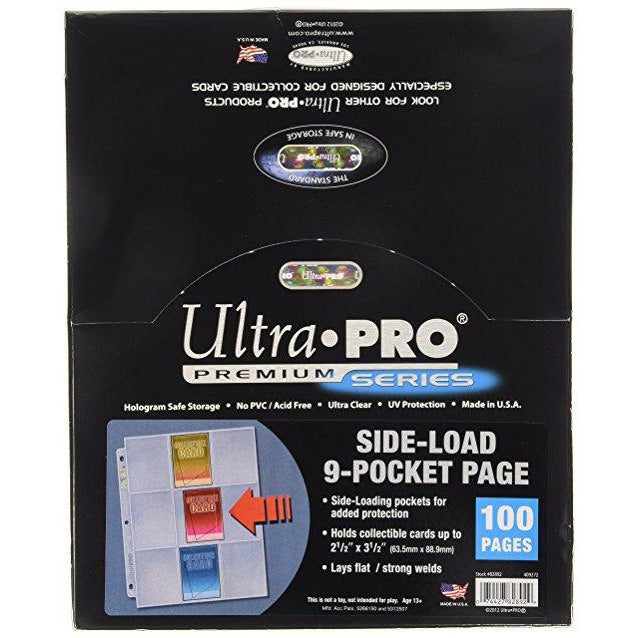 Ultra Pro Mappelommer til Ringbind/3 Huller - Sideloading