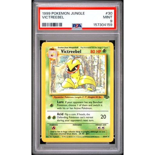Pokémon TCG: Victreebel #30 PSA 9-157304159