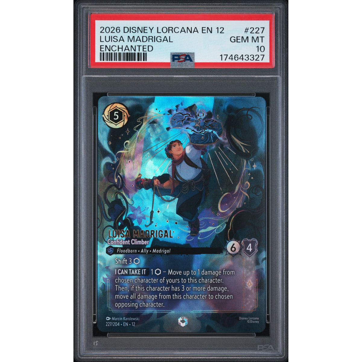 Lorcana: Luisa Madrigal #227 PSA 10-174643327