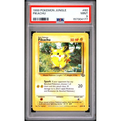 Pokémon TCG: Pikachu #60 PSA 9-157304177