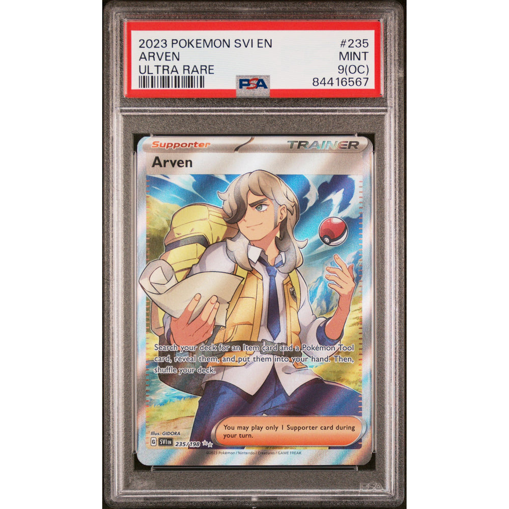 Pokémon TCG: Arven #235 PSA 9 - Scarlet & Violet