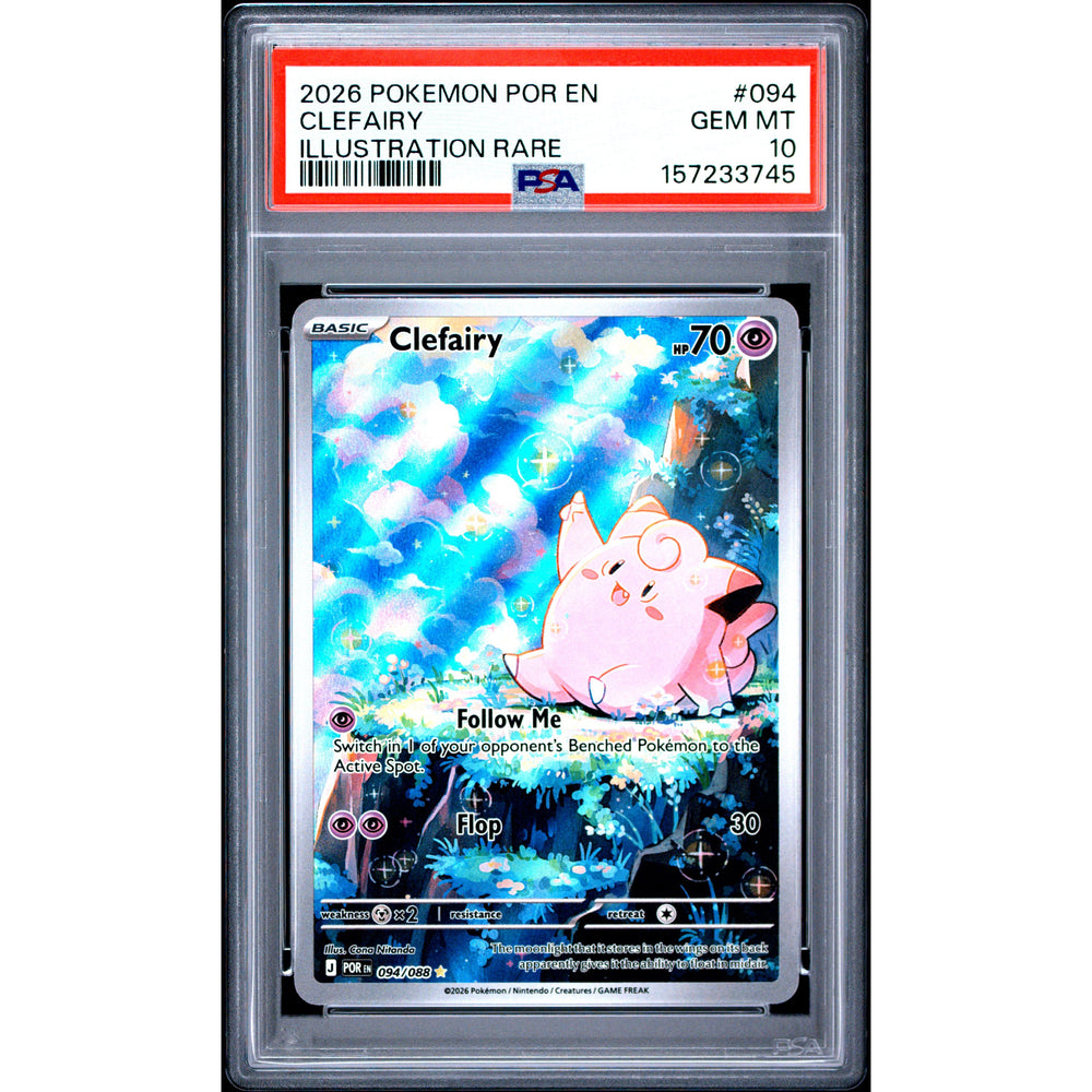 Pokémon TCG: Clefairy #094 PSA 10