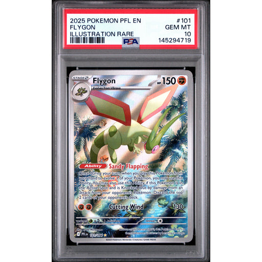 Pokémon TCG: Flygon #101 PSA 10 - Phantasmal Flames-145294719