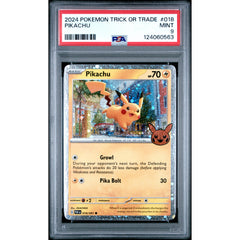 Pokémon TCG: Pikachu #018 PSA 9 - Trick or Trade