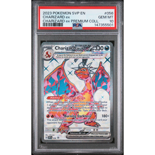 Pokémon TCG: Charizard Ex #056 PSA 10-147355501