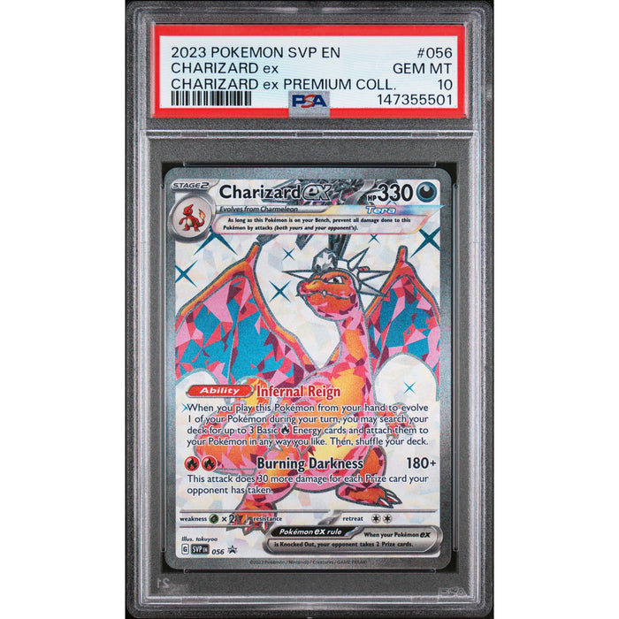 Pokémon TCG: Charizard Ex #056 PSA 10-147355501