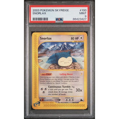 Pokémon TCG: Snorlax #100 PSA 9 - Skyridge