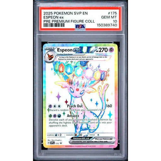 Pokémon TCG: Espeon Ex #175 PSA 10-150389740