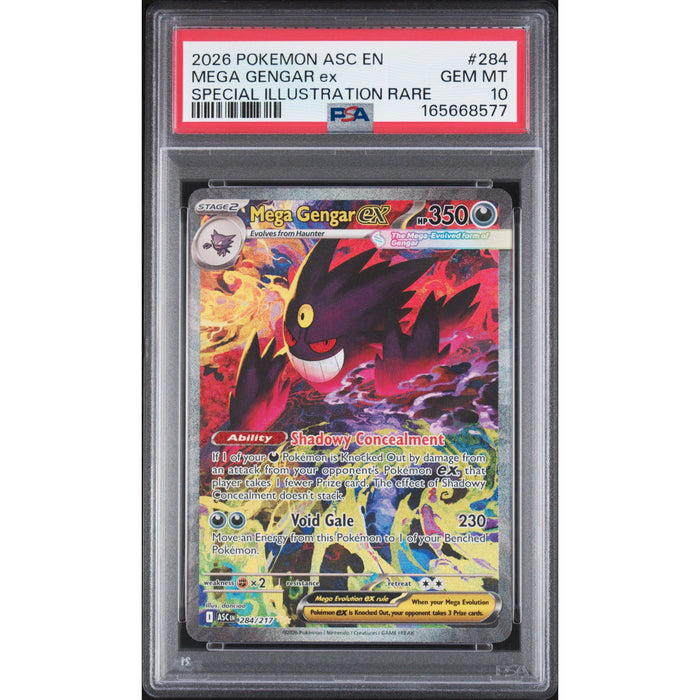 Pokémon TCG: Mega Gengar Ex #284 PSA 10-165668577