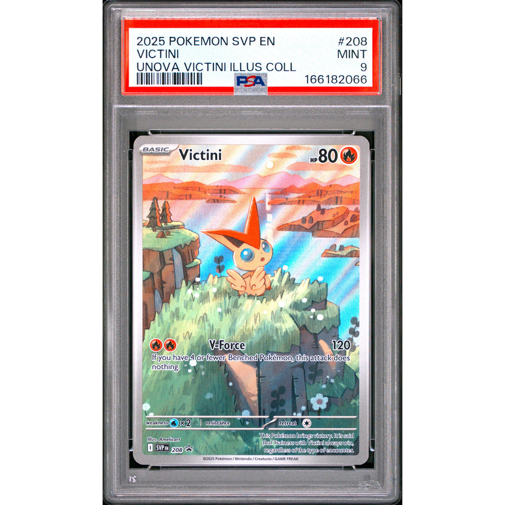 Pokémon TCG: Victini #208 PSA 9 - Scarlet & Violet Promo