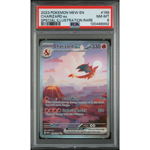 Pokémon TCG: Charizard Ex #199 PSA 8-100488992