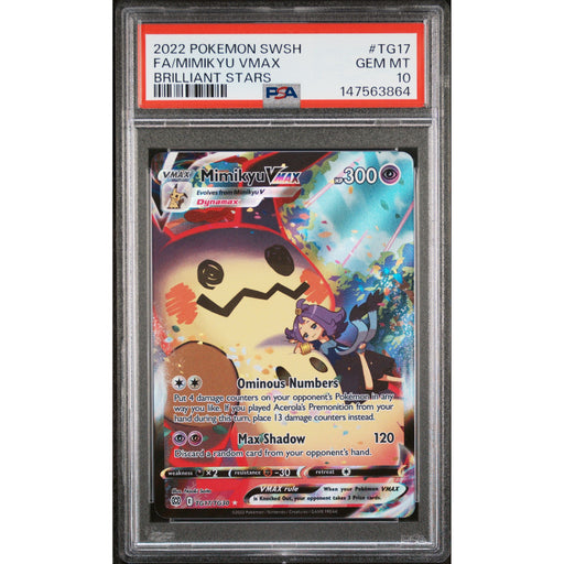 Pokémon TCG: Mimikyu Vmax #TG17 PSA 10-147563864