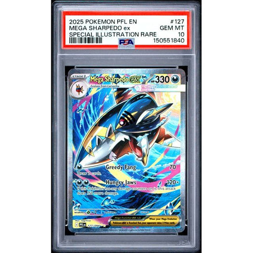 Pokémon TCG: Mega Sharpedo Ex #127 PSA 10-150551840
