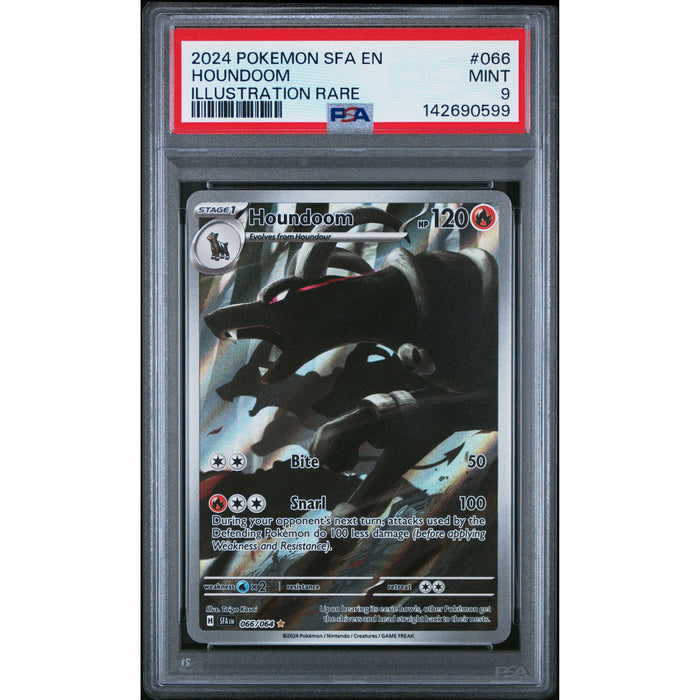 Pokémon TCG: Houndoom #066 PSA 9 - Shrouded Fables-142690599