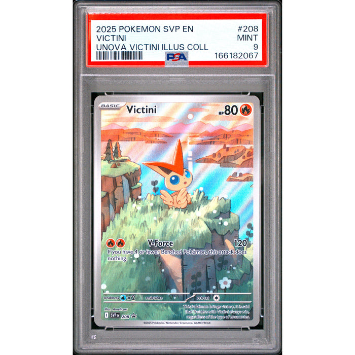 Pokémon TCG: Victini #208 PSA 9-166182067