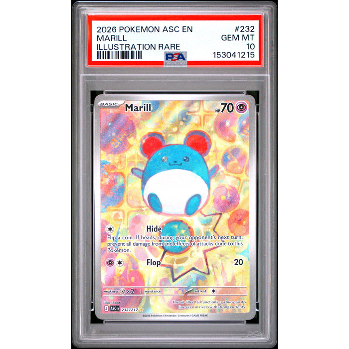 Pokémon TCG: Marill #232 PSA 10-153041215