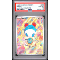 Pokémon TCG: Marill #232 PSA 10