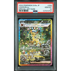 Pokémon TCG: Leafeon Ex #200 PSA 10 - Japanese