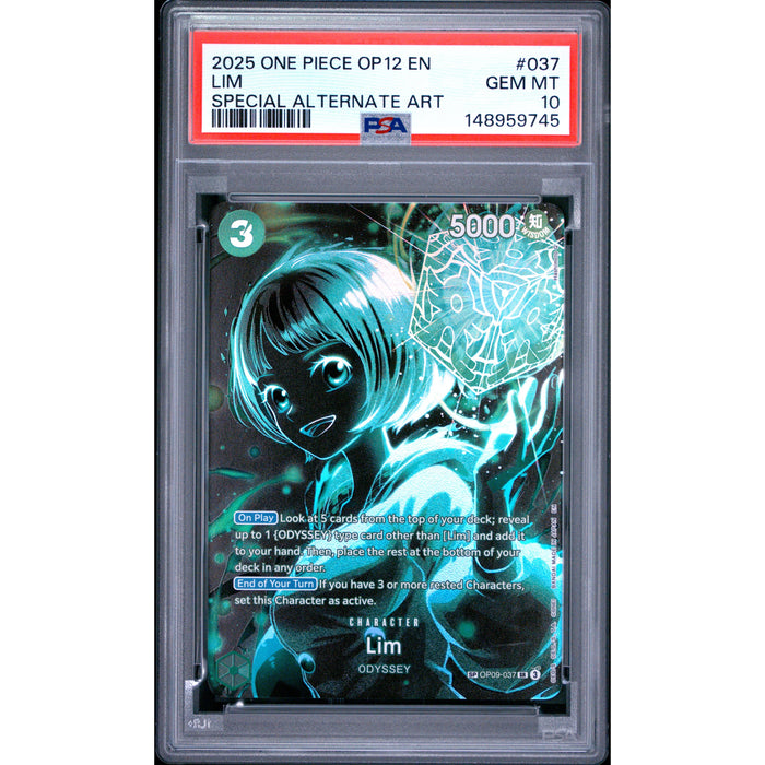 One Piece TCG: Lim #037 PSA 10-148959745