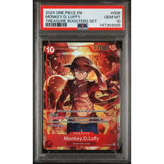 One Piece TCG: Monkey D. Luffy #006 PSA 10