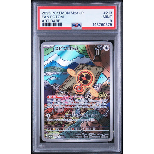 Pokémon TCG: Fan Rotom #213 PSA 9-148760875