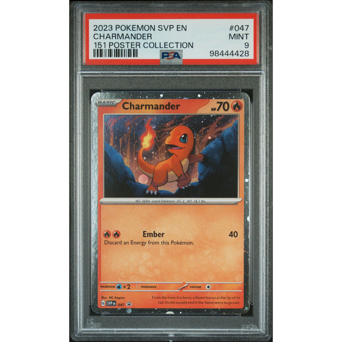 Pokémon TCG: Charmander #047 PSA 9-98444428