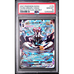 Pokémon TCG: Rapid Strike Urshifu Vmax #170 PSA 10 - Battle Styles