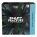 A box labeled Magic: The Gathering – Reality Fracture Secret Lair Bundle by Wizards of the Coast, showcasing a shattered glass design, text indicating it contains 2 collector boosters, and a 13+ age rating in the top right corner.