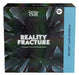 A box labeled Magic: The Gathering – Reality Fracture Secret Lair Bundle by Wizards of the Coast, showcasing a shattered glass design, text indicating it contains 2 collector boosters, and a 13+ age rating in the top right corner.