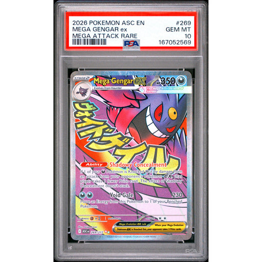 Pokémon TCG: Mega Gengar Ex #269 PSA 10-167052569