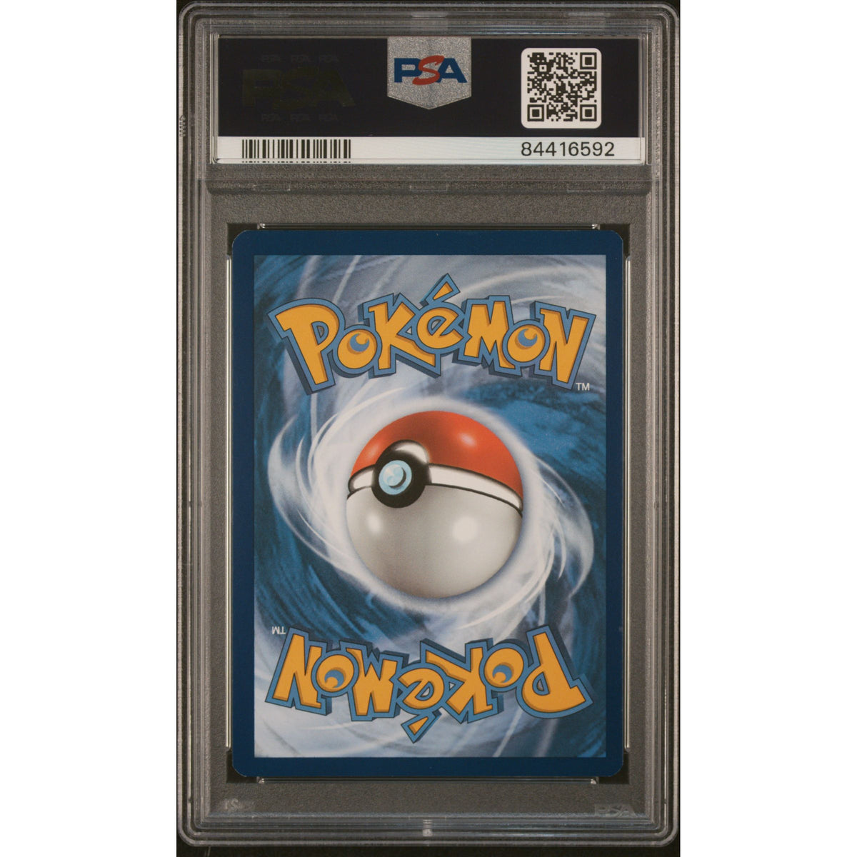 Pokémon TCG: Pikachu-Holo {{setAbbreviation}} 153 NM PSA 8 (Back)