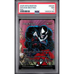 Magic the Gathering: Savage Beating #0026 PSA 7