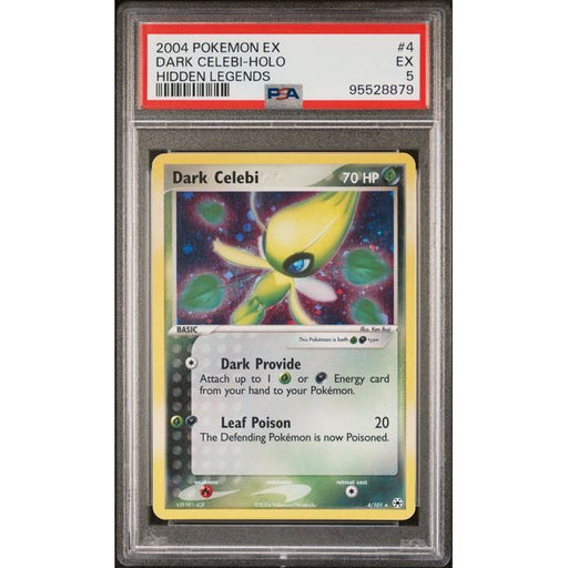 Pokémon TCG: Dark Celebi Holo #4 PSA 5-95528879
