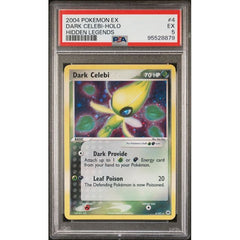 Pokémon TCG: Dark Celebi Holo #4 PSA 5 - Hidden Legends