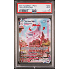 Pokémon TCG: Espeon Vmax 270 PSA 9 - Fusion Strike