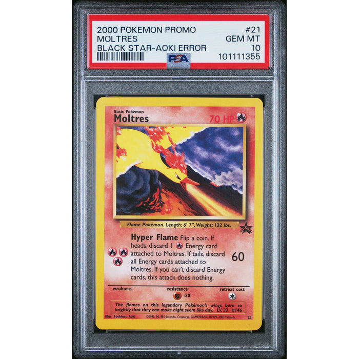 Pokémon TCG: Moltres #21 PSA 10-101111355