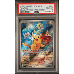 Pokémon TCG: Pikachu #001 PSA 10 - Japanese