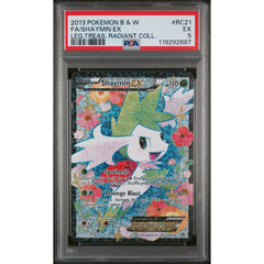Pokémon TCG: Shaymin Ex RC21 PSA 5 - Legendary Treasures