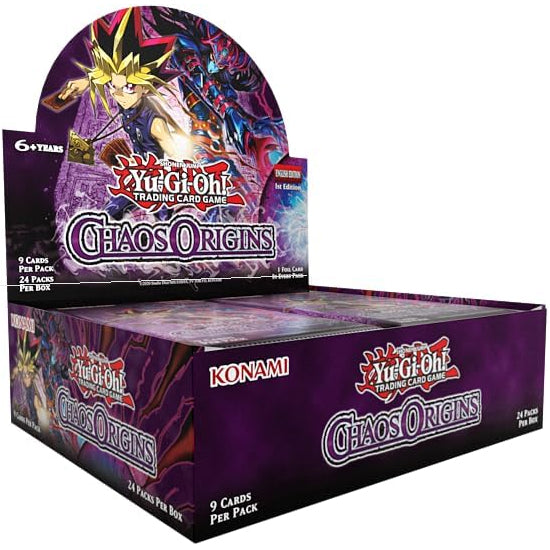 Yu-Gi-Oh!: Chaos Origins Booster Display